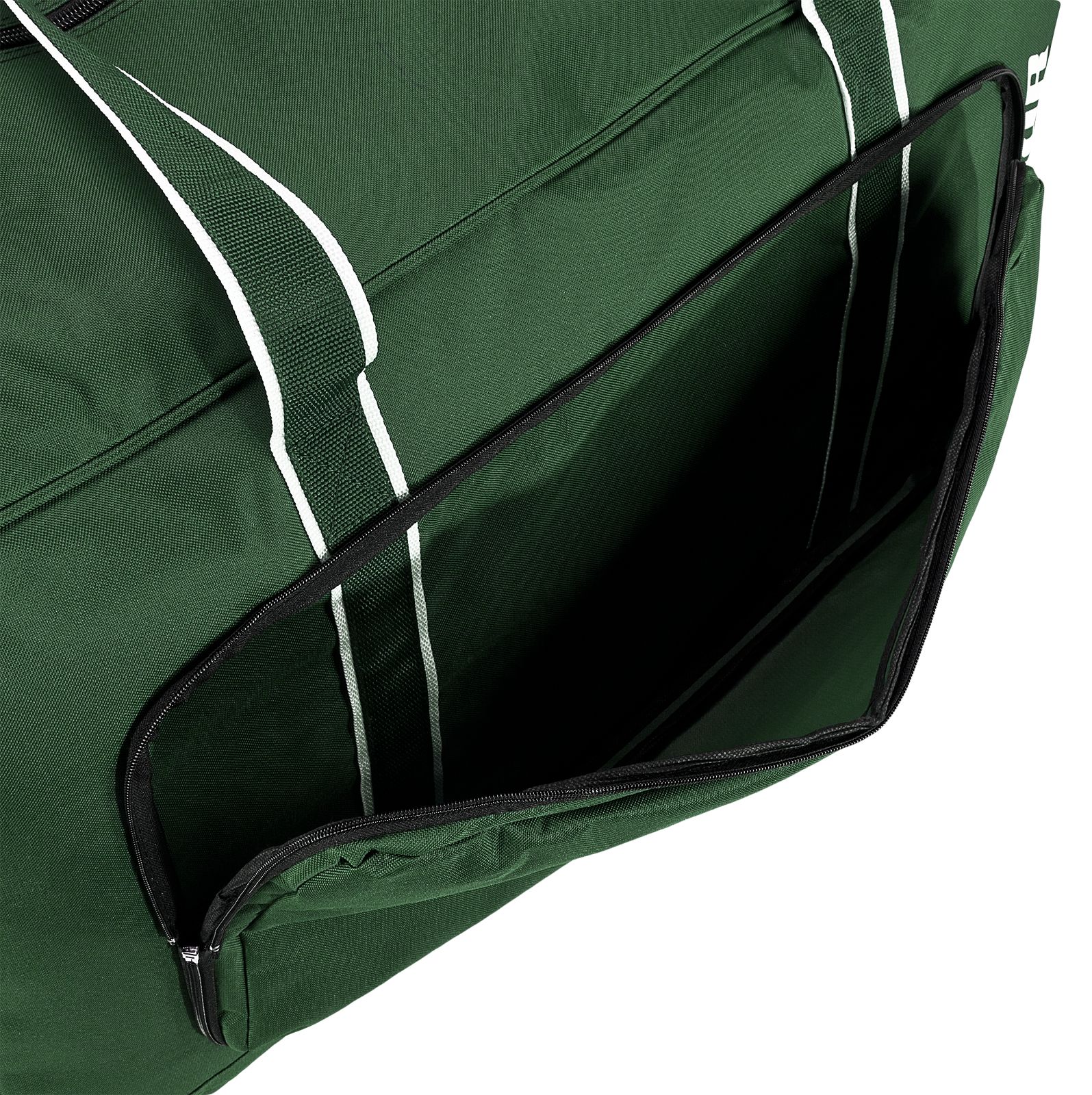 Team Duffel Bag Large, Forest Green with White