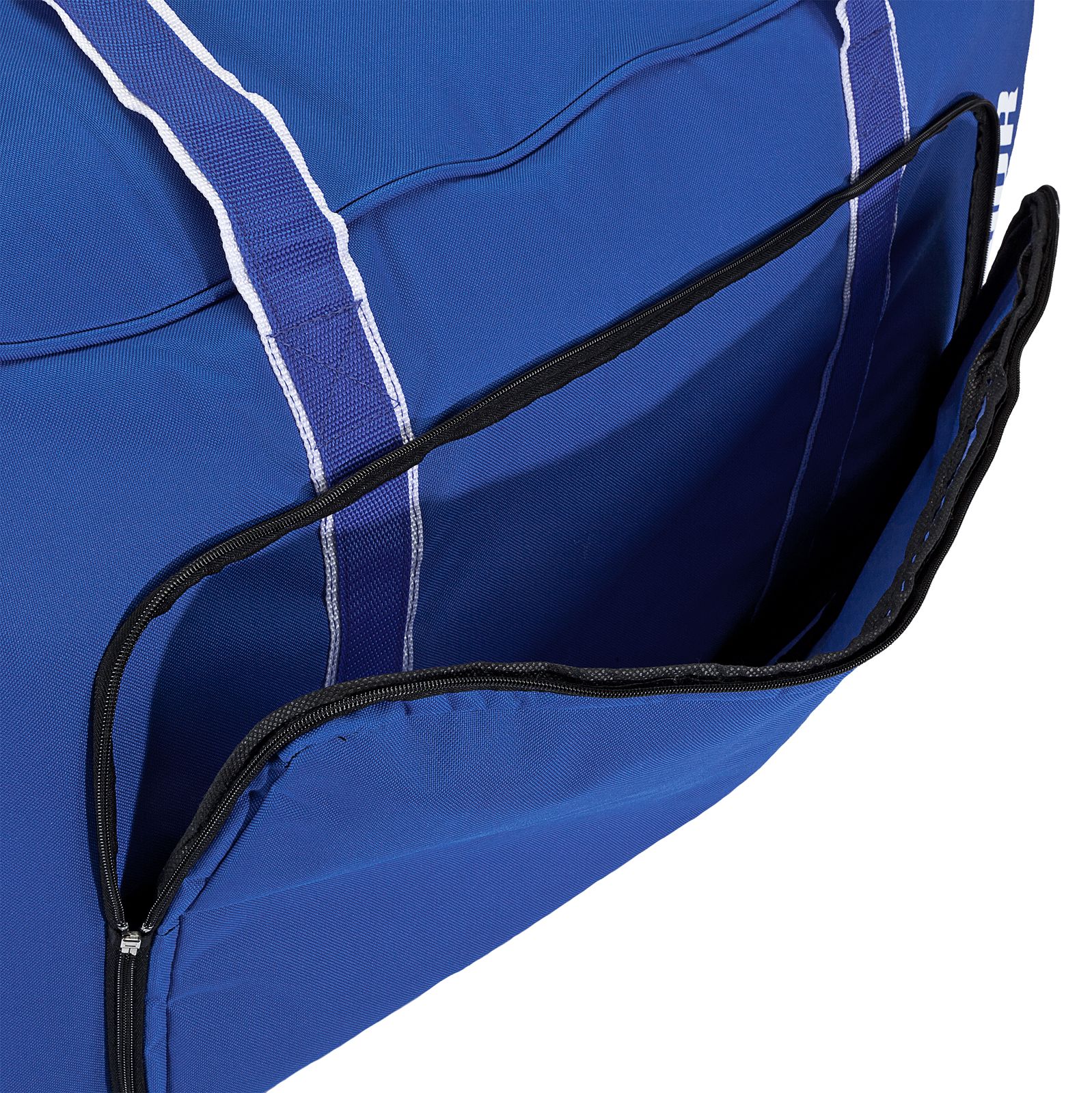 Team Duffel Bag Medium, Royal Blue with White