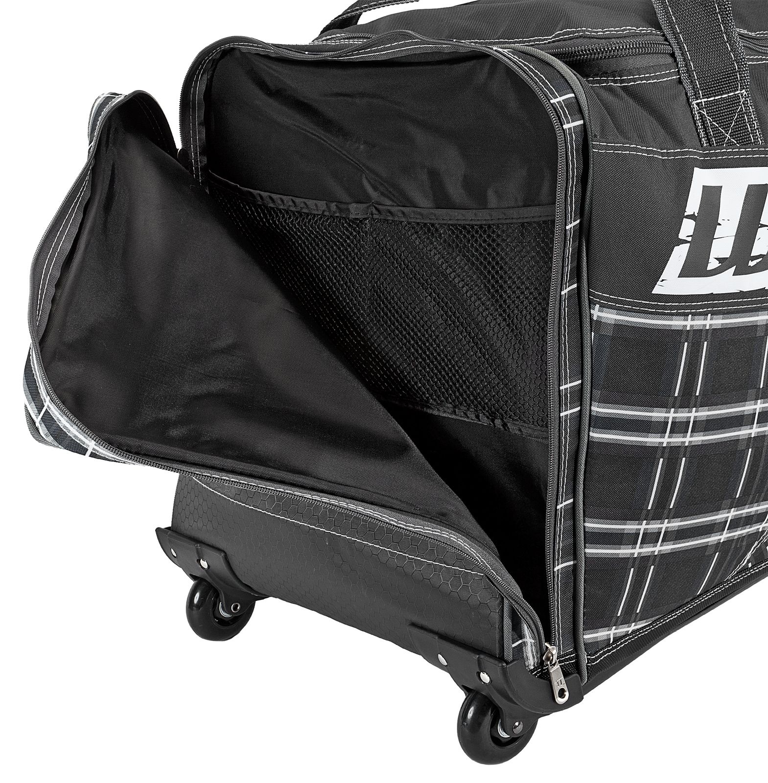 Vandal Roller Bag Junior, Black with White &amp; Grey