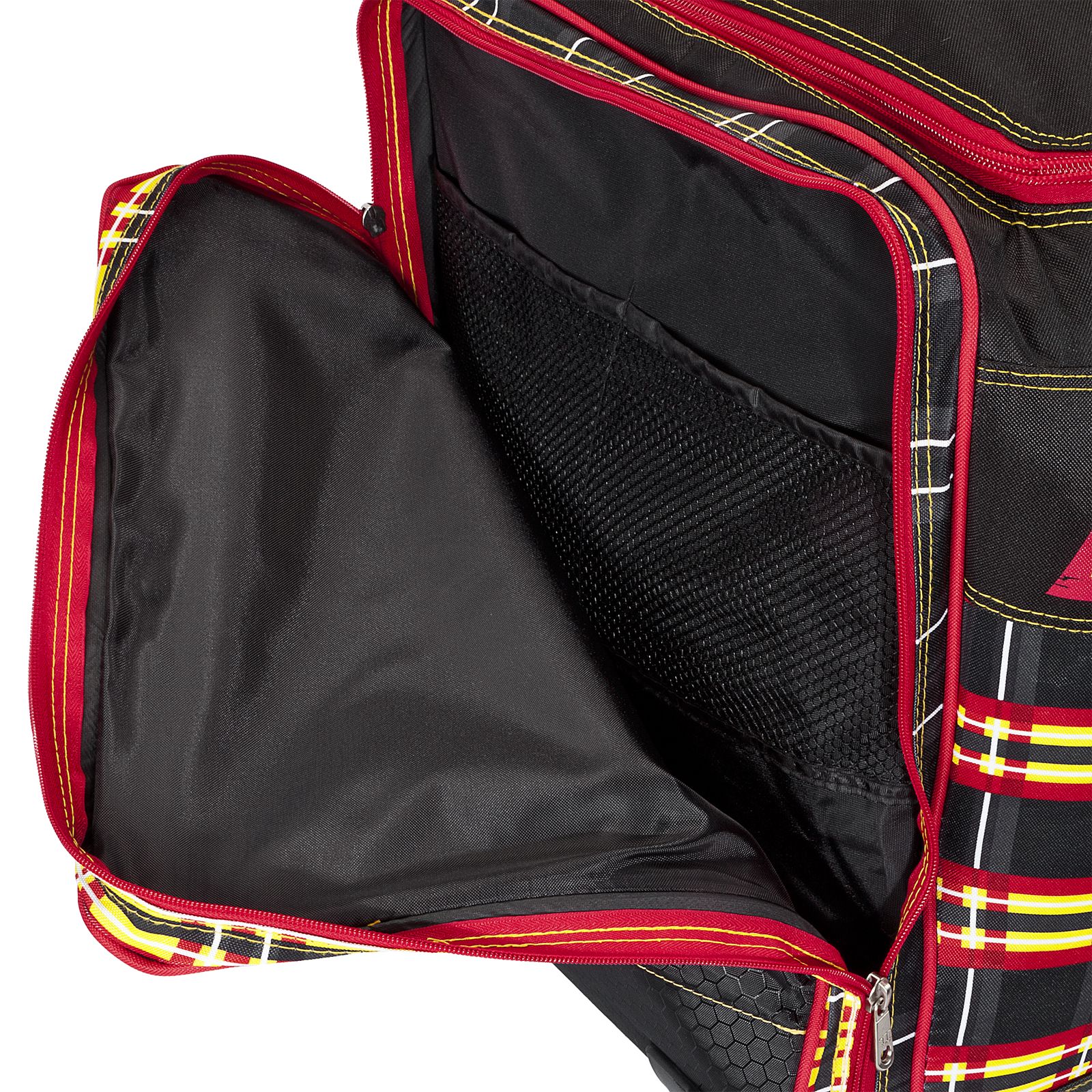 Vandal Roller Bag Junior, Black with Yellow &amp; Red