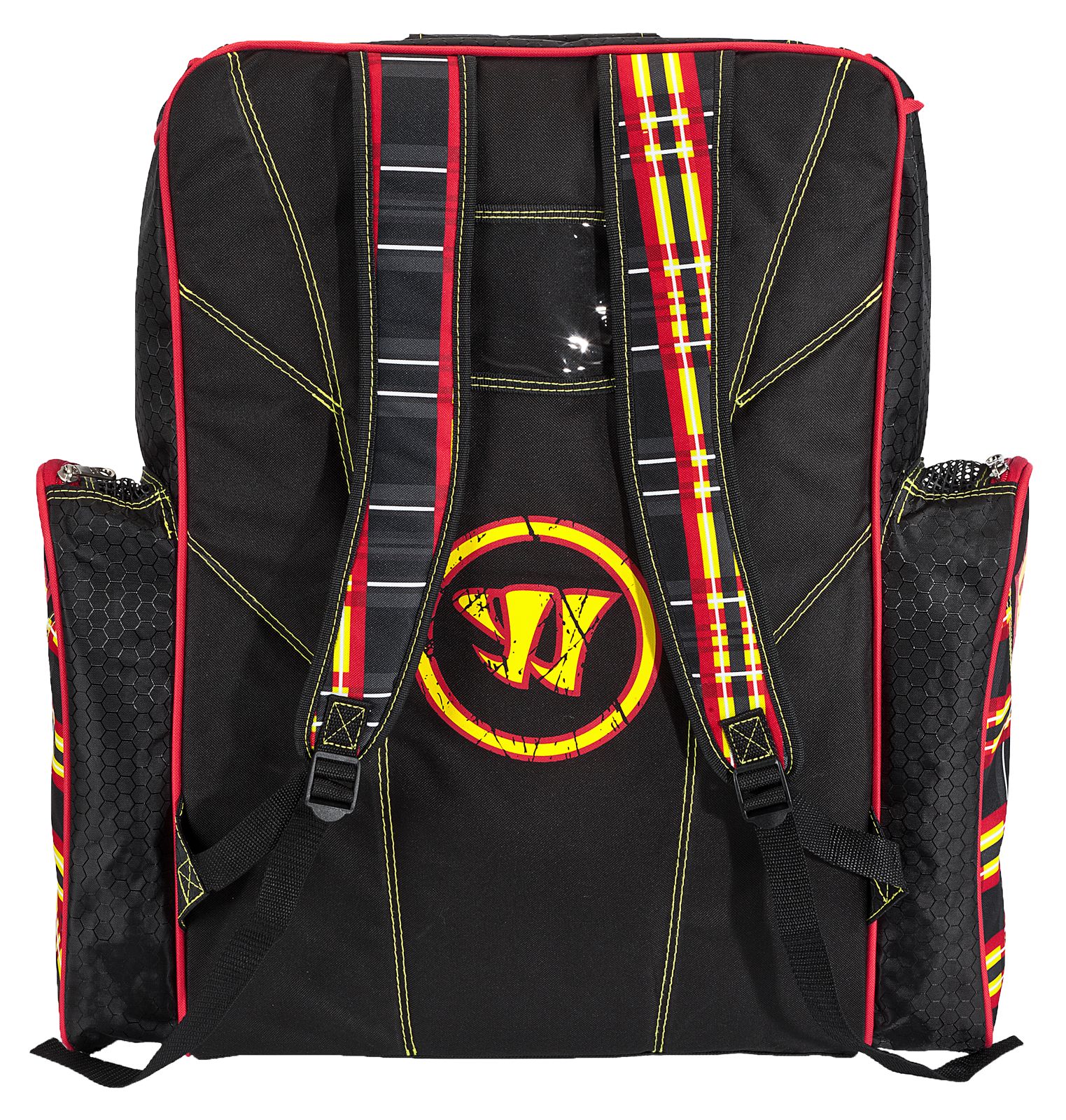Vandal Carry Backpack, Black with Yellow &amp; Red