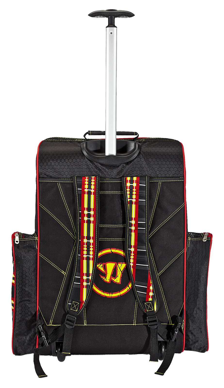 Vandal Roller Backpack, Black with Yellow &amp; Red