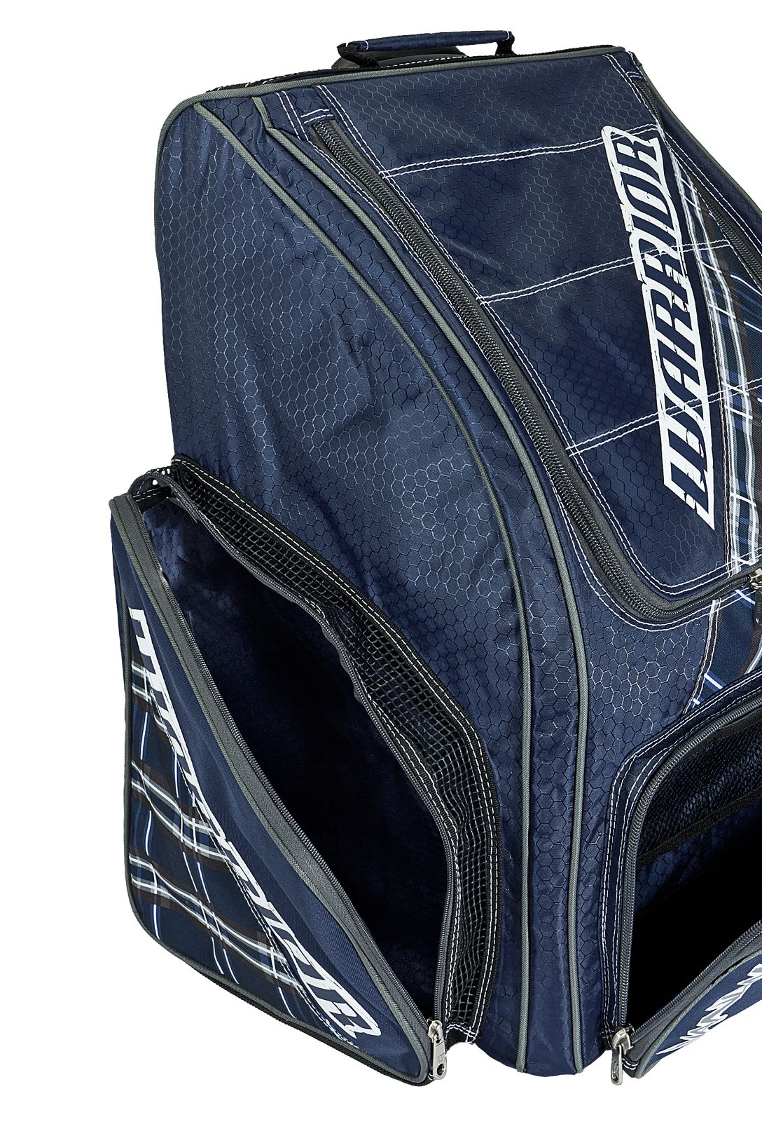 Vandal Roller Backpack, Navy with White &amp; Grey
