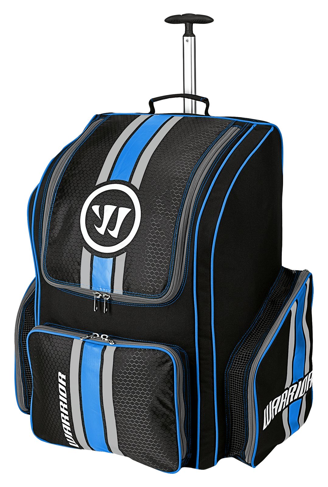 Covert Roller Backpack, Black with Blue &amp; Silver