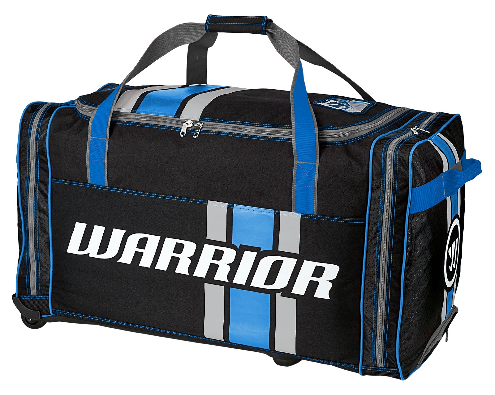 Covert Junior Roller Bag, Black with Blue &amp; Silver