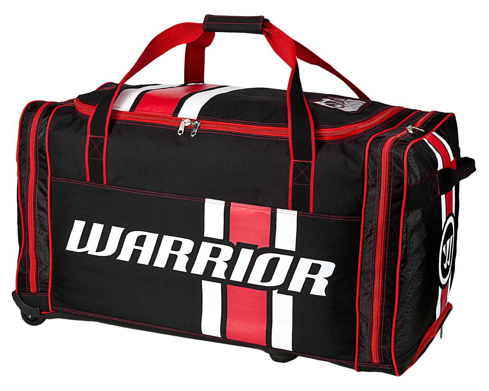Covert Junior Roller Bag, Black with Red &amp; White