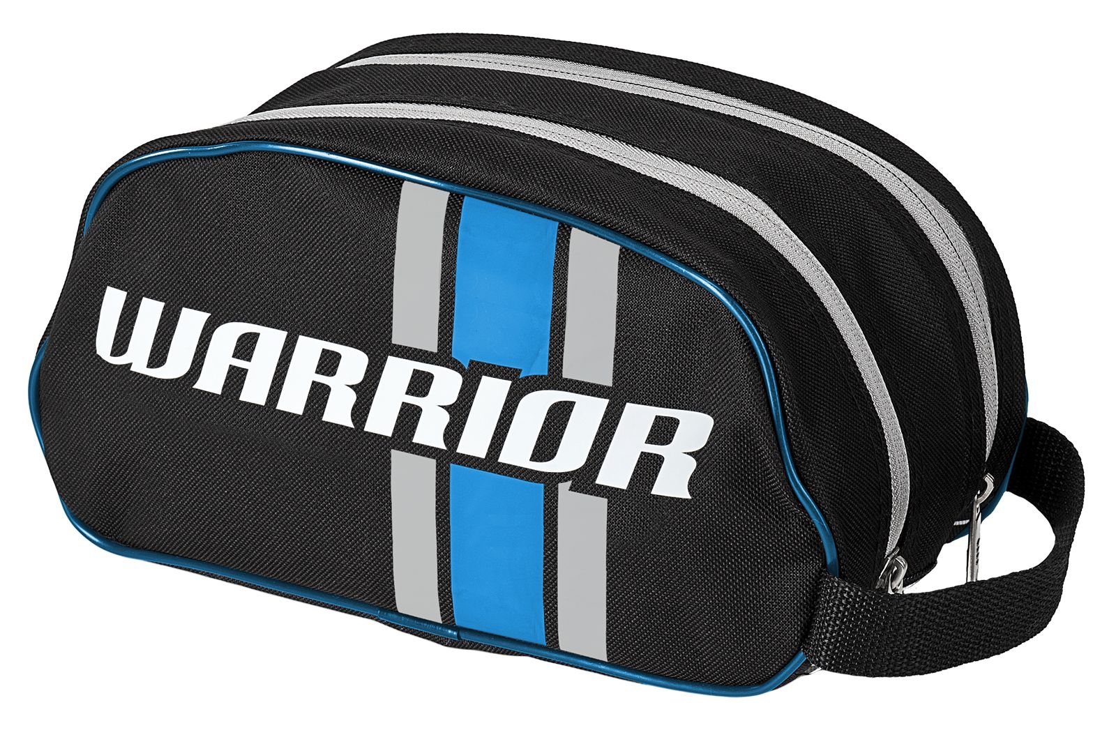 Covert Shower Bag, Black with Blue &amp; Silver
