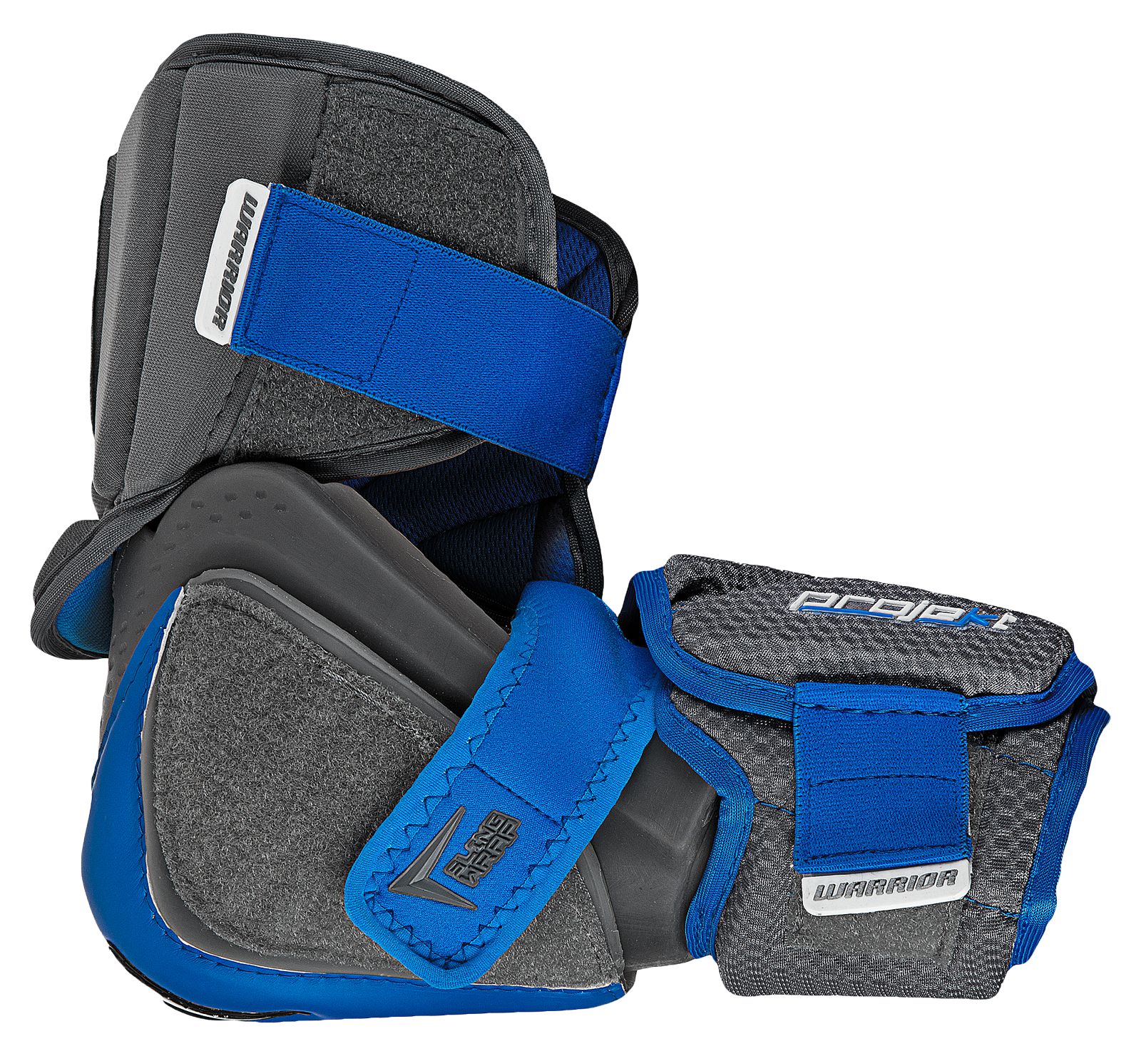 Projekt Elbow Pad, Black with Blue &amp; Silver