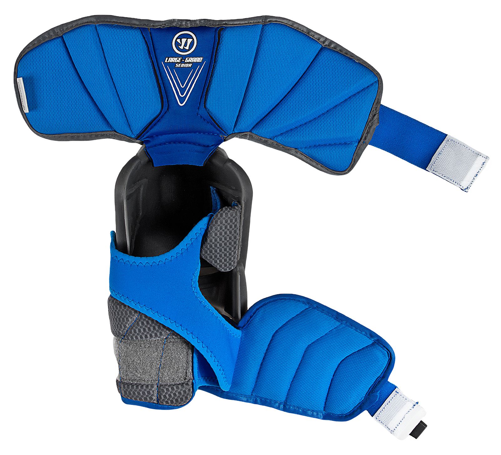 Projekt Elbow Pad, Black with Blue &amp; Silver