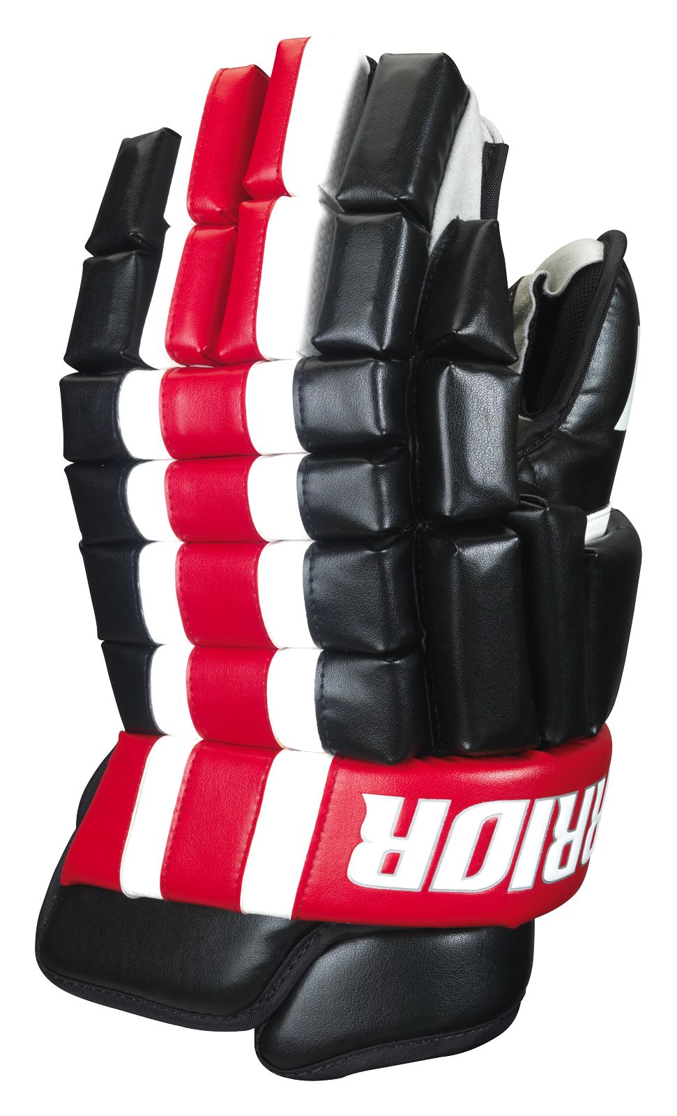 Bonafide Glove, Black with Red & White