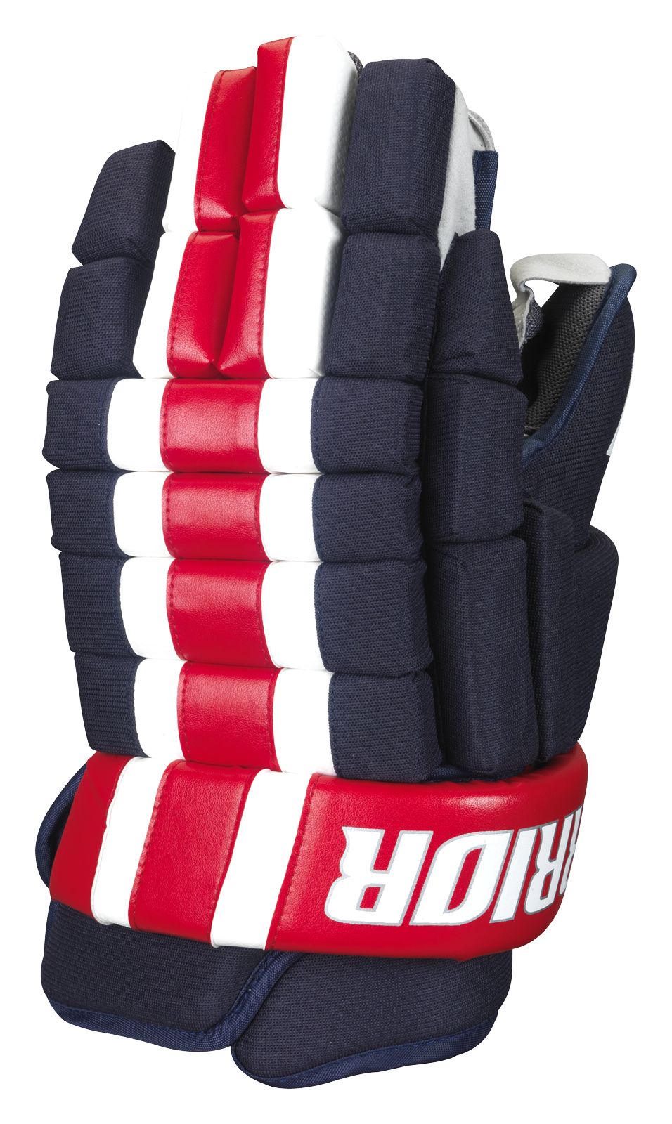 Bully Glove, Navy with Red & White