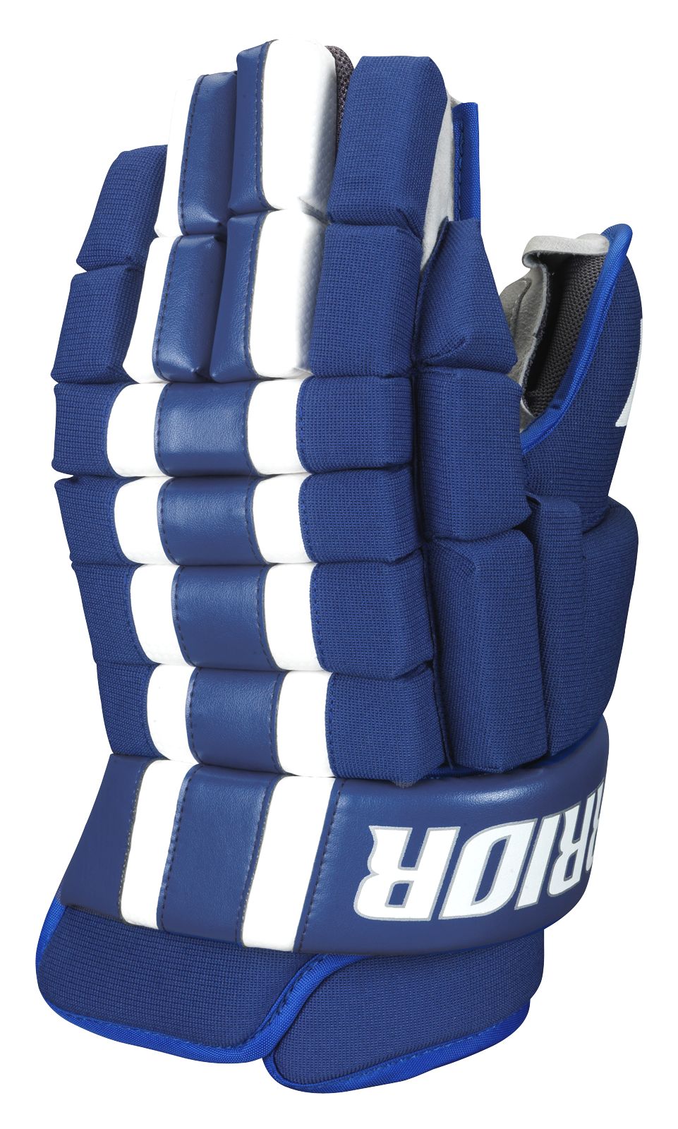 Bully Glove, Royal Blue with White