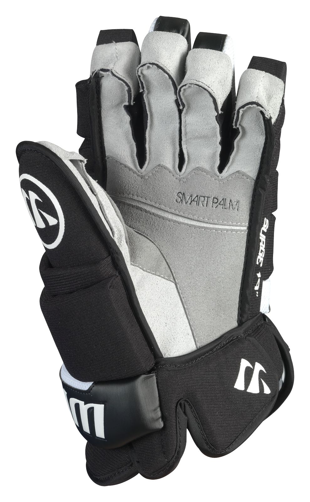 Surge Glove, Black with White