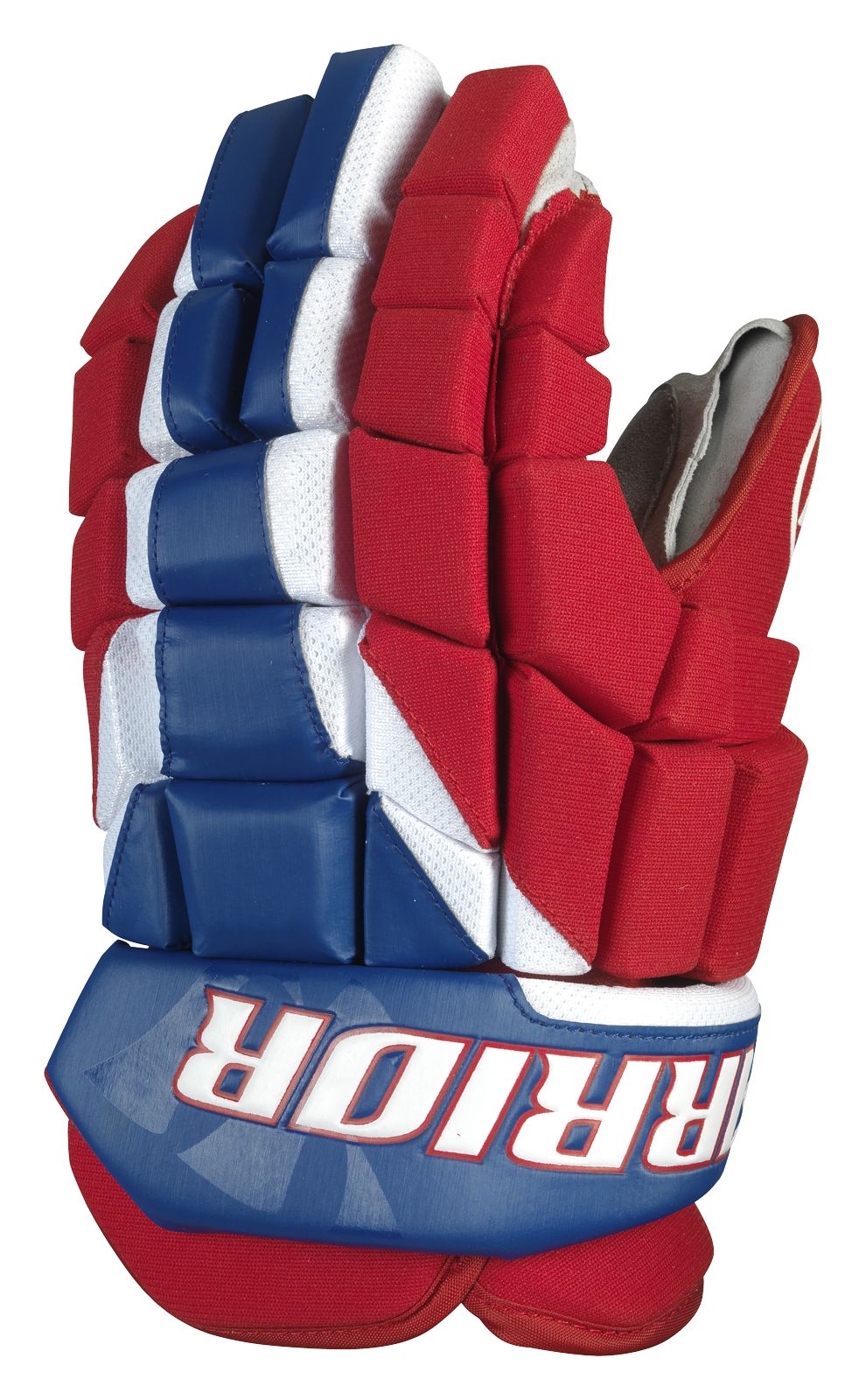 Surge Glove, Red with Royal Blue & White
