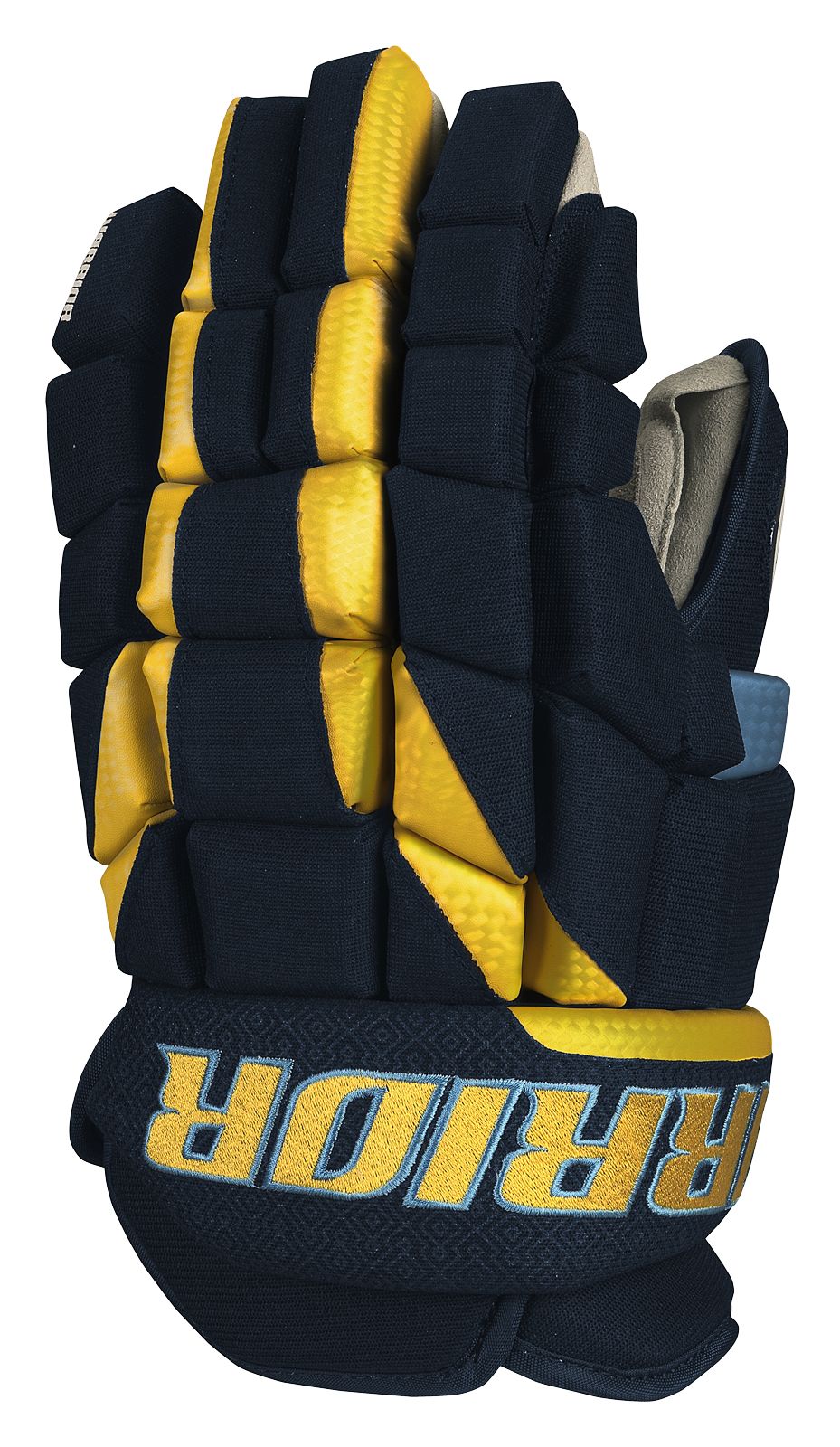 Surge Limited Edition Glove, Navy with Yellow & Carolina Blue