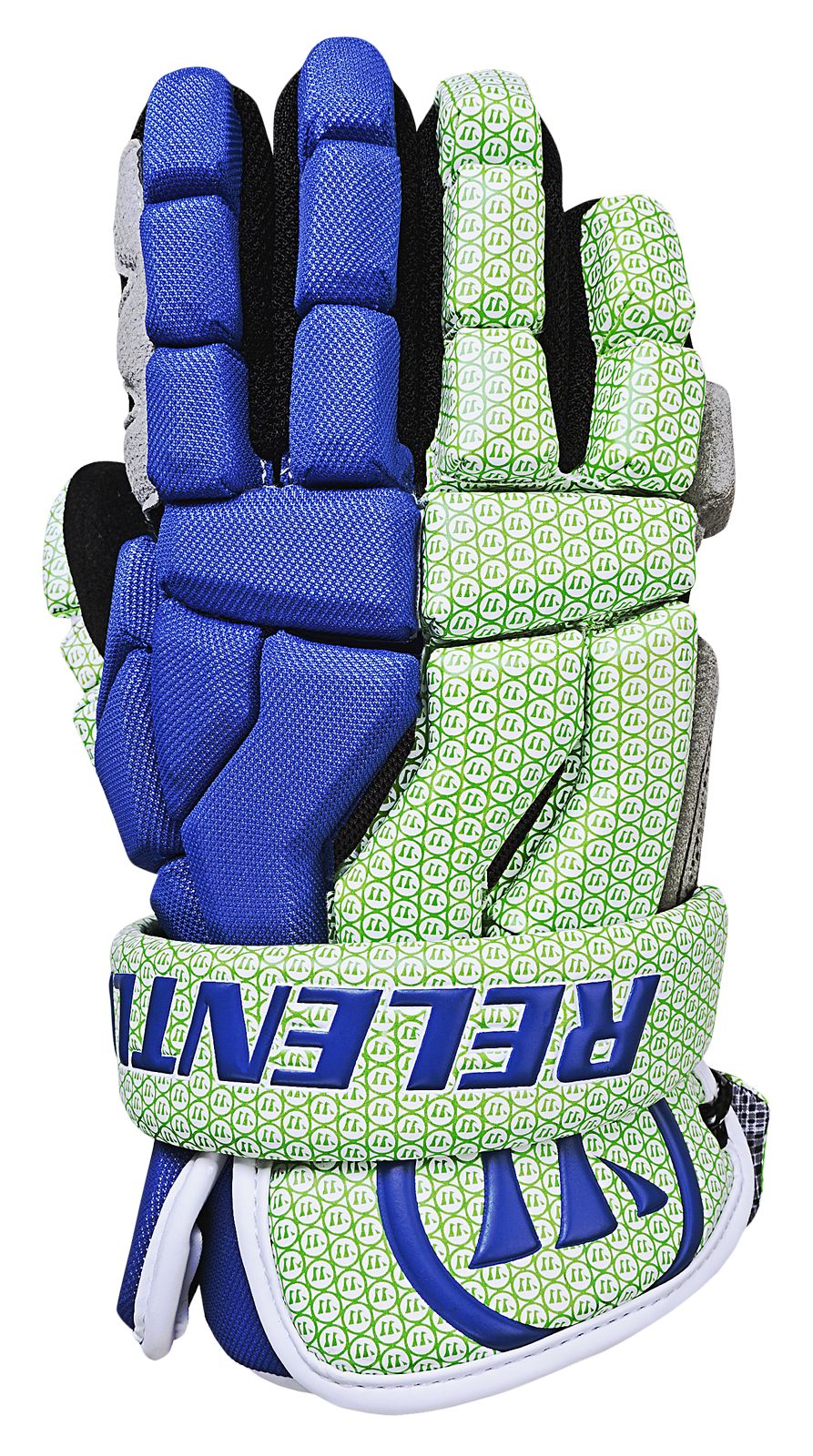 Hundy Relentless 27 Headstrong Edition Hundy, Neon Green with Royal Blue