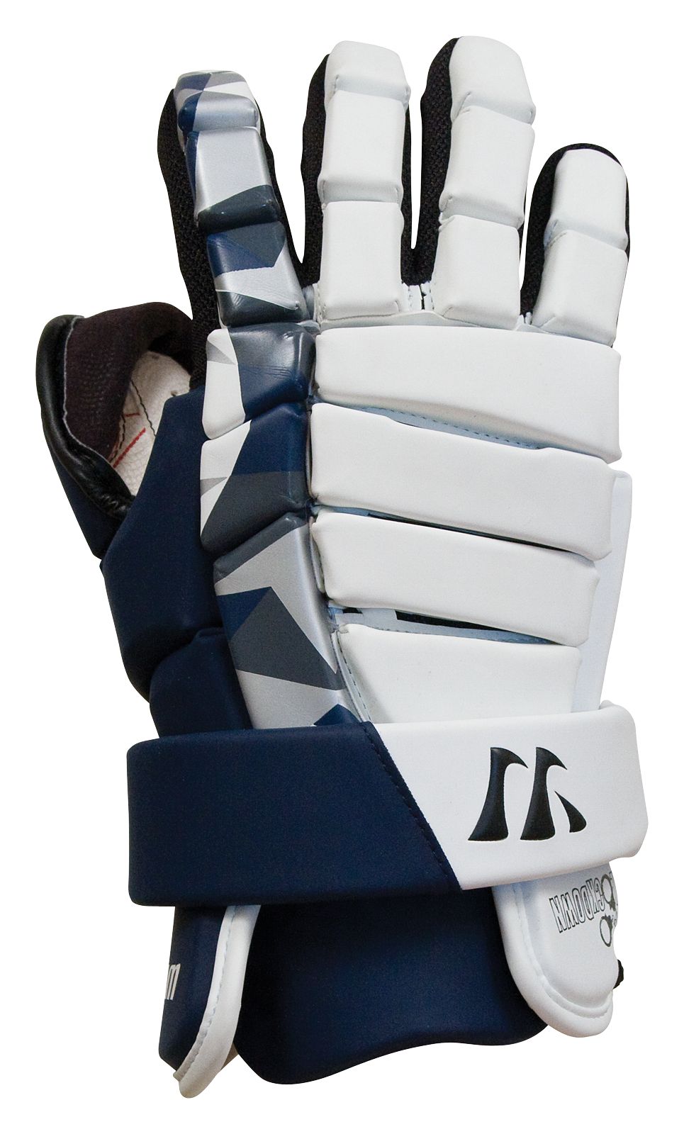 Lockdown Goalie Glove, Navy with White