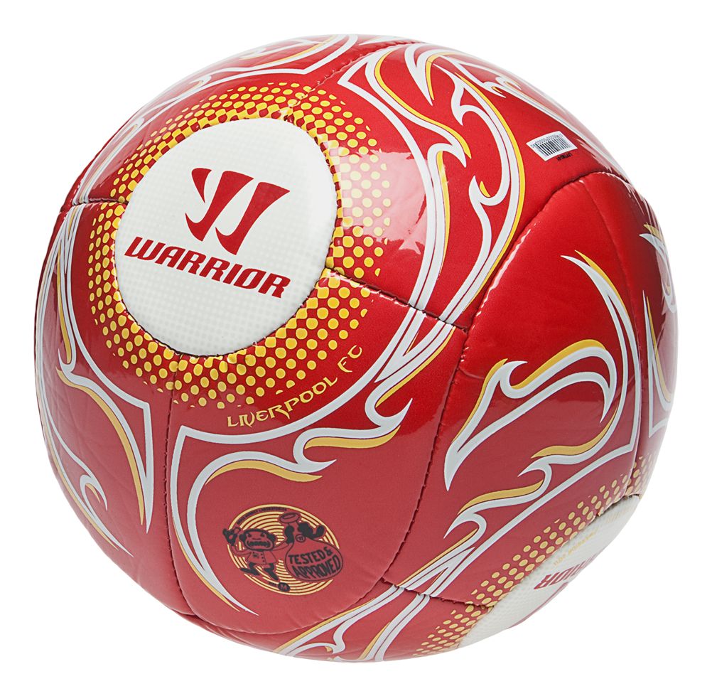 Mini Football, High Risk Red with White &amp; Amber Yellow
