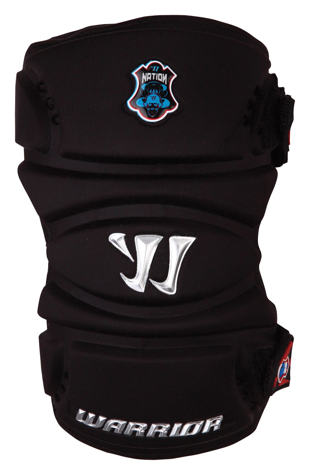 Nation 11 Arm Pad, Black with Silver