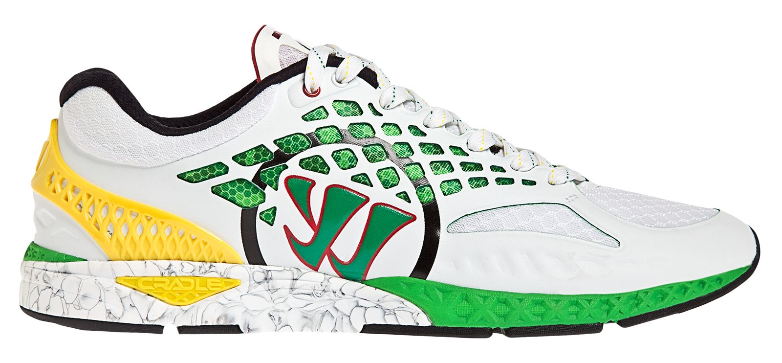 Prequel, White with Green & Yellow
