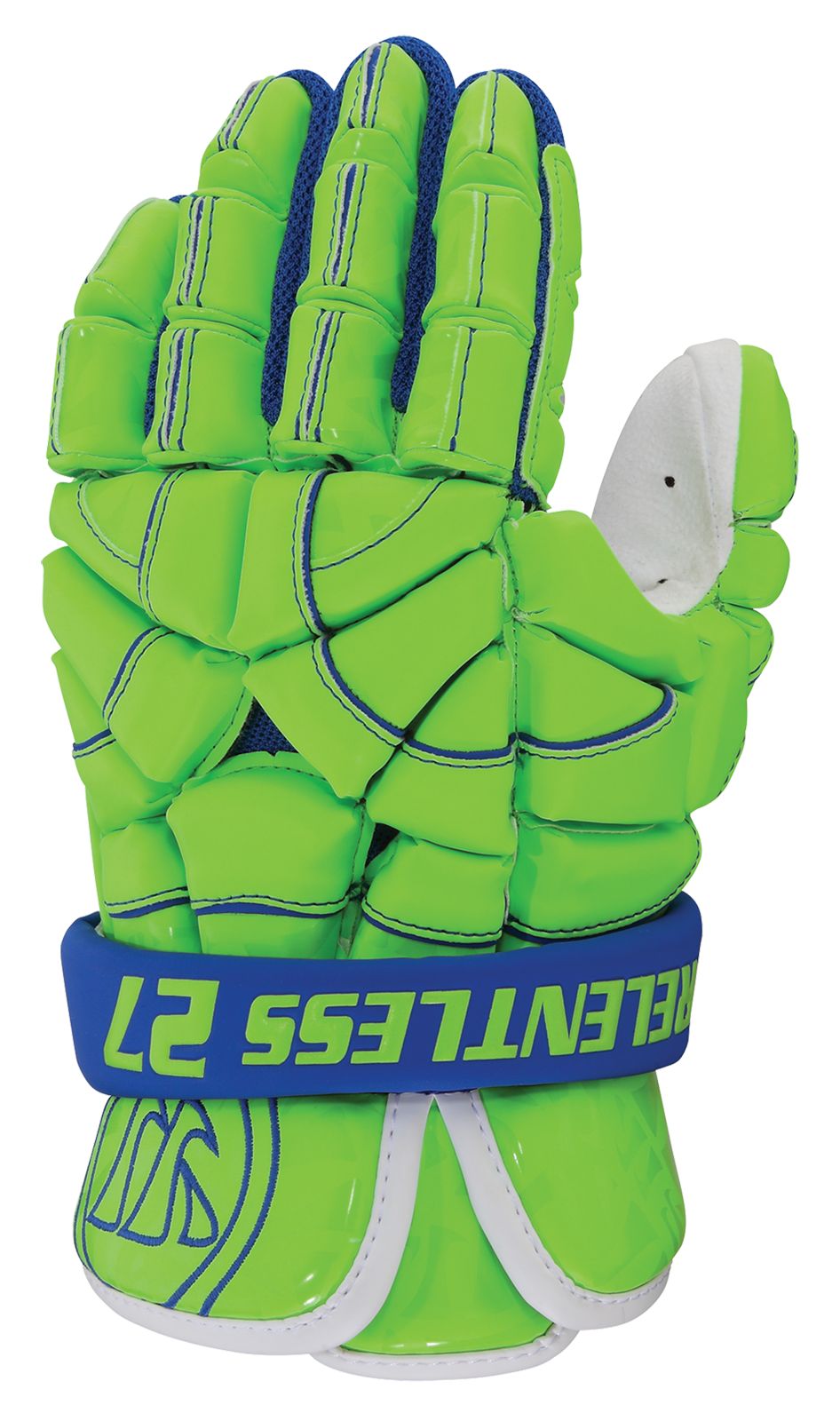 MD4 - Relentless 27, Neon Green with Royal Blue