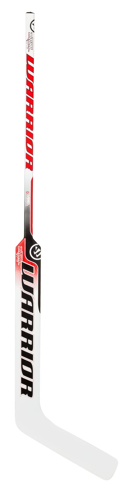 Ritual V3 Goalie Stick, White with Red