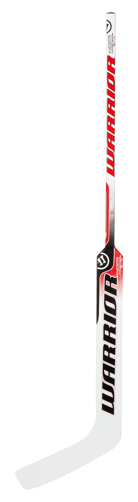 Ritual V3 Goalie Stick, White with Red