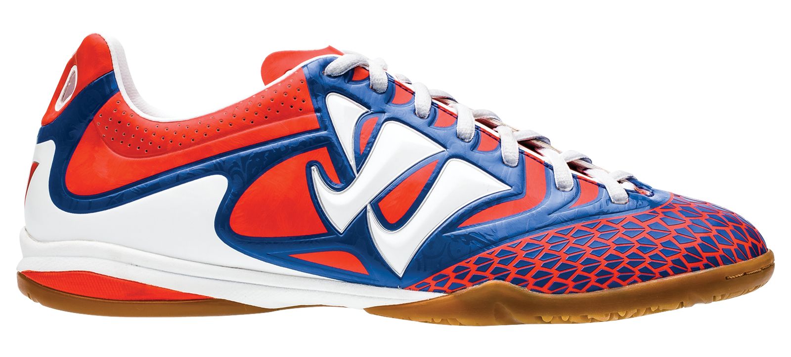 Skreamer Combat Indoor, Spicy Orange with Baja Blue &amp; White