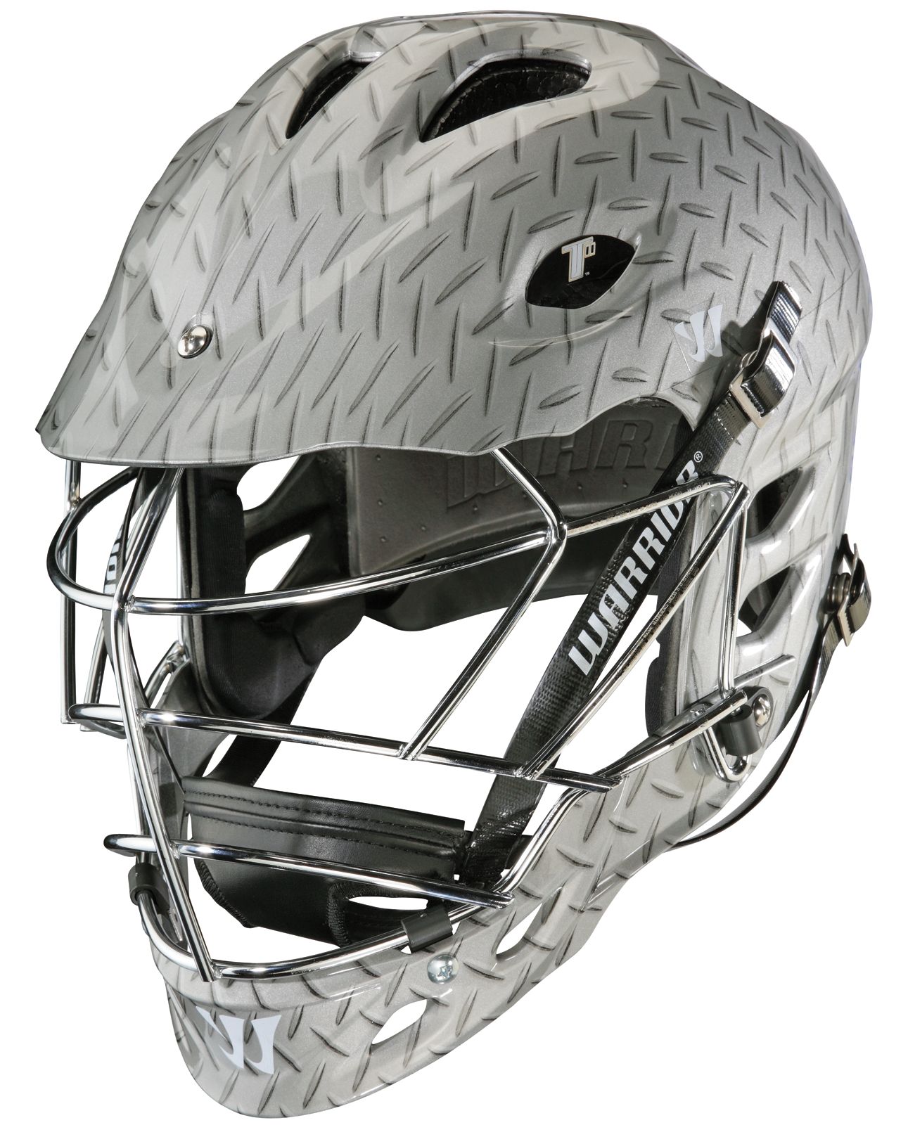 TII Custom Hydrographic Helmet, Grey with Silver