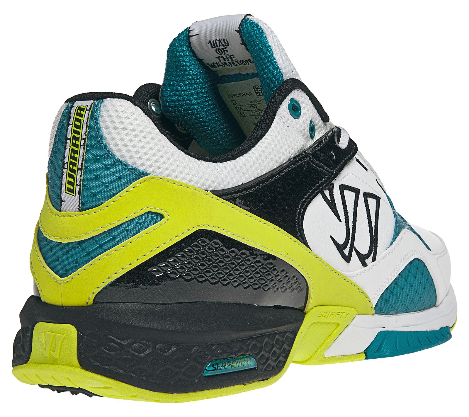 Bushido, White with Black &amp; Teal