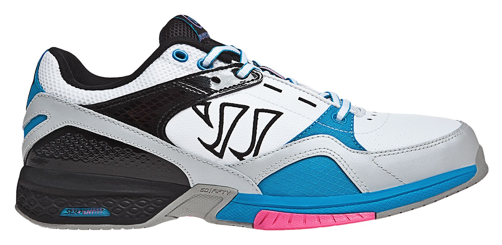 Bushido, White with Black & Blue