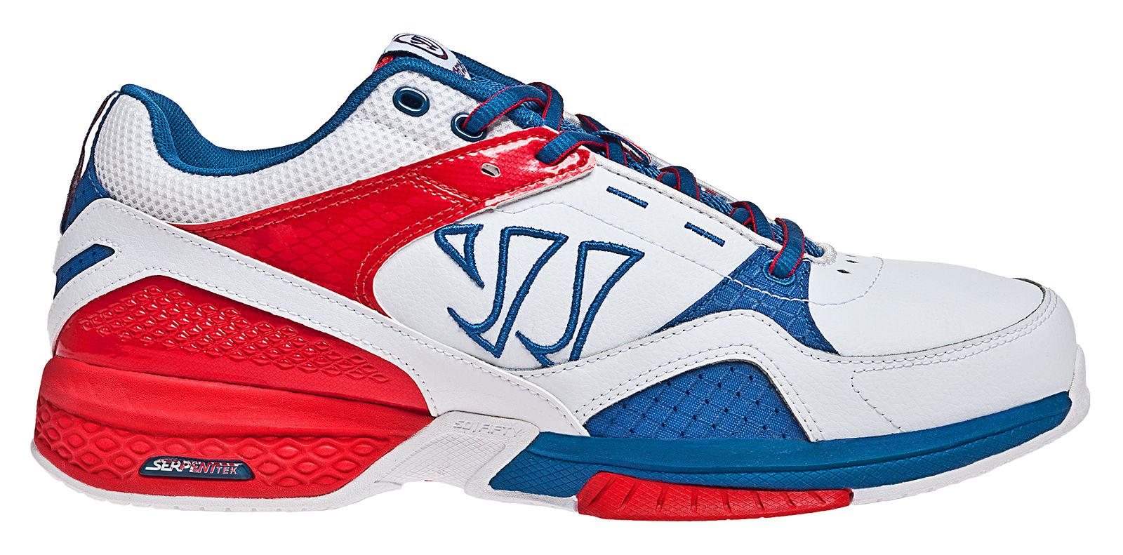 Bushido, White with Red & Blue