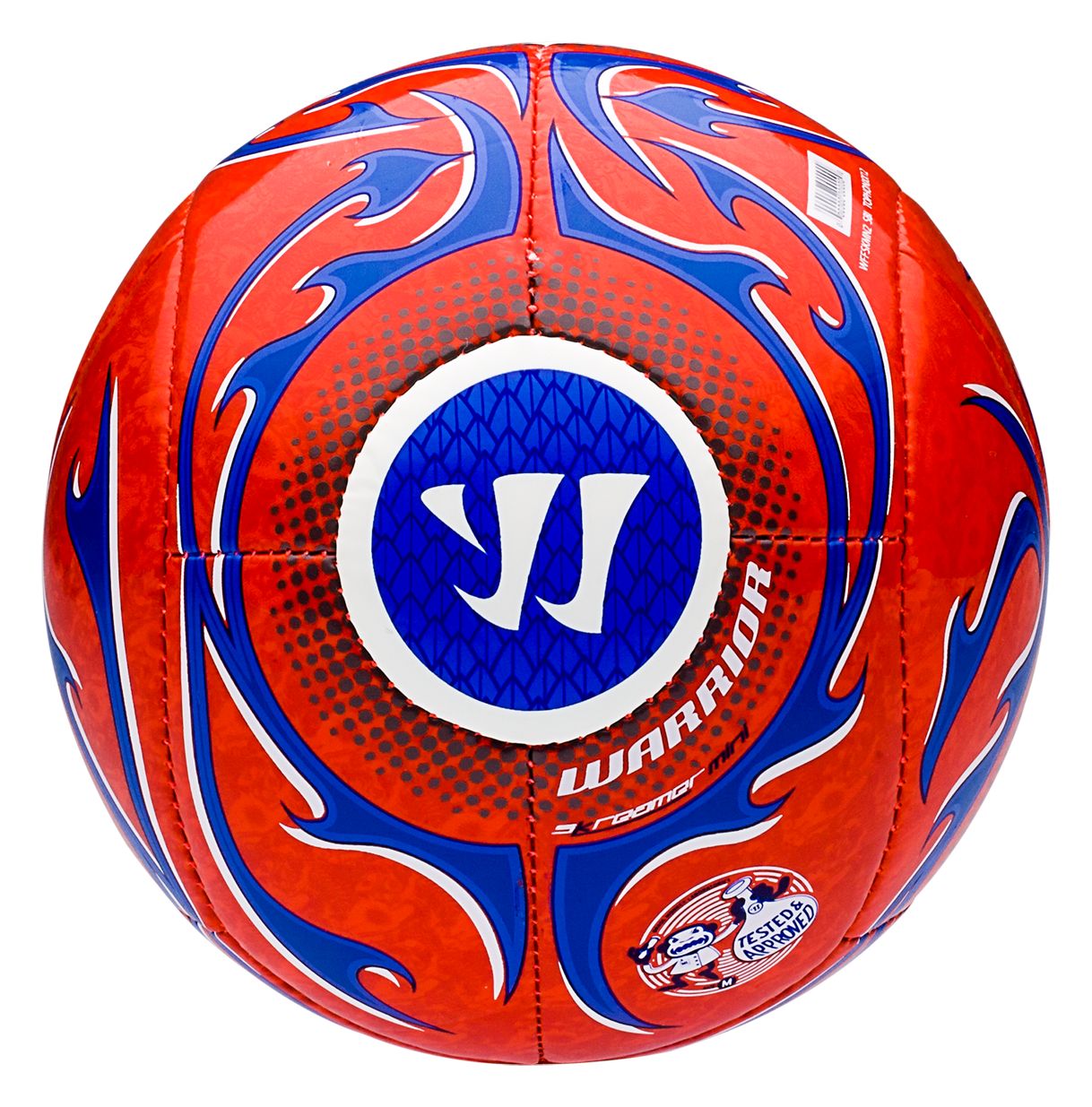 Skreamer Mini Ball, Spicy Orange with Baja Blue &amp; Iron