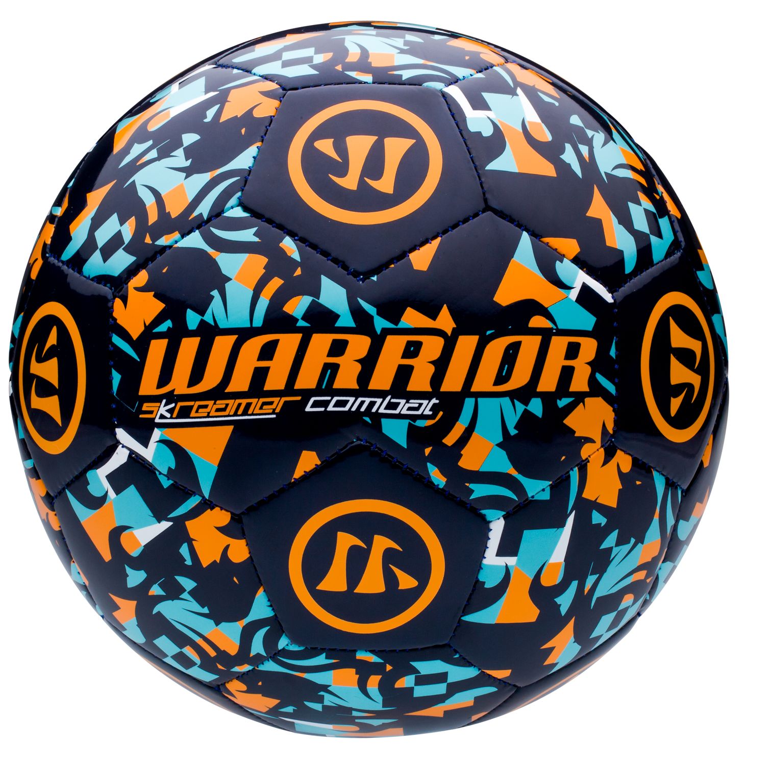 Skreamer Combat Ball, White with Blue Radiance &amp; Insignia Blue