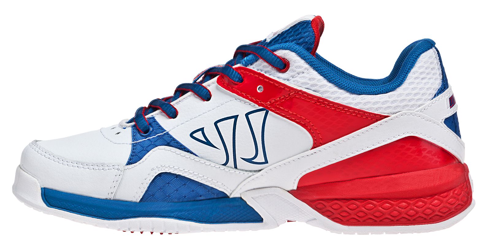 Bushido Jr, White with Red &amp; Blue