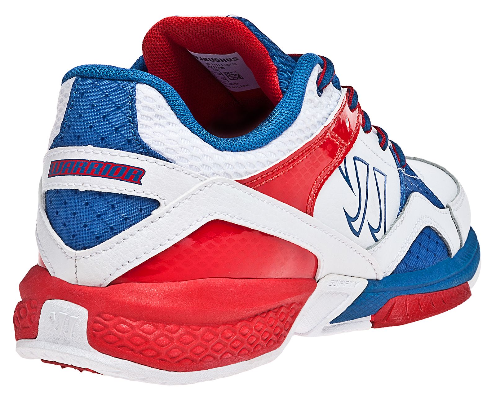 Bushido Jr, White with Red &amp; Blue