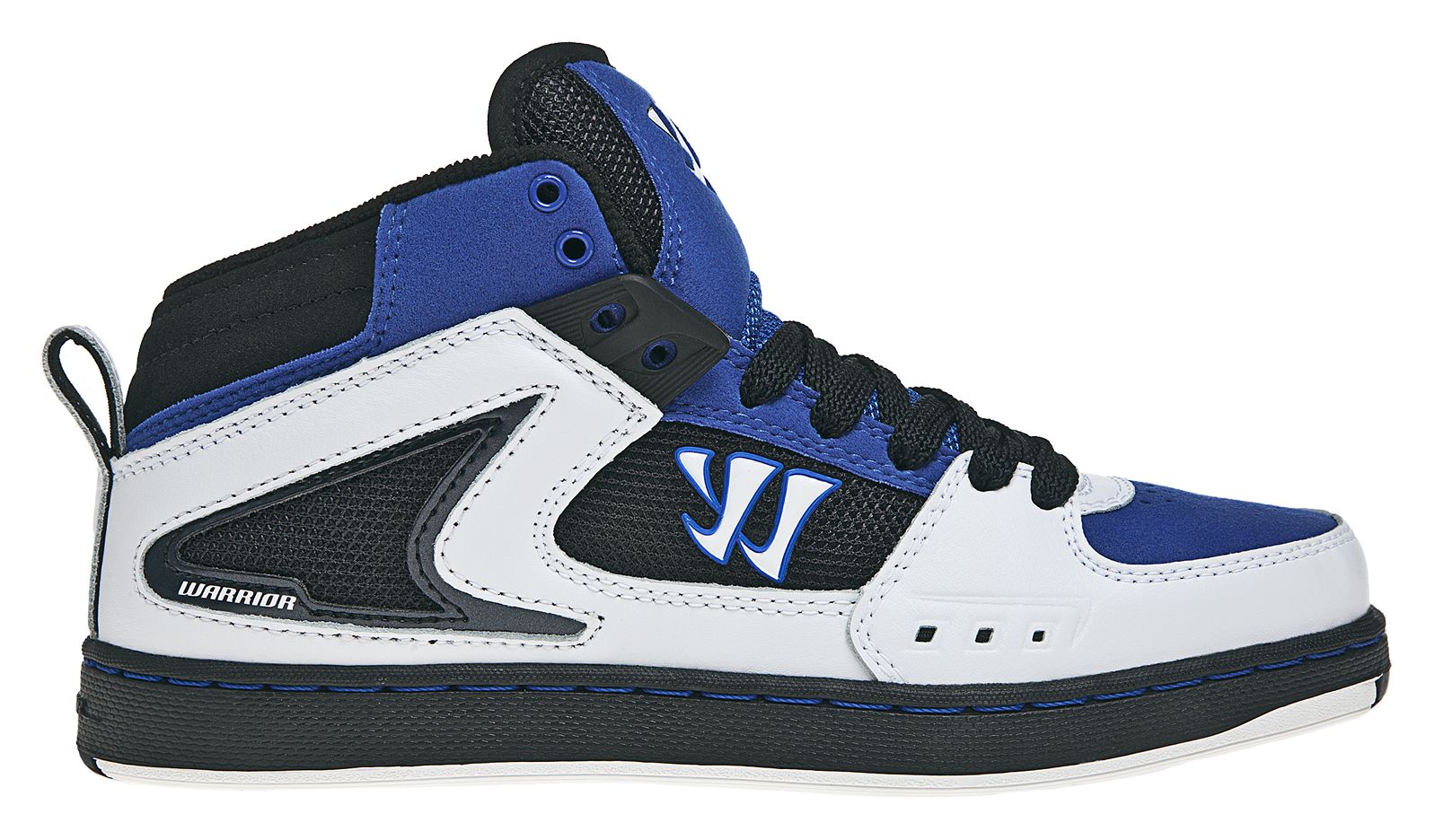 Youth Hound Dog Jr., White with Blue & Black