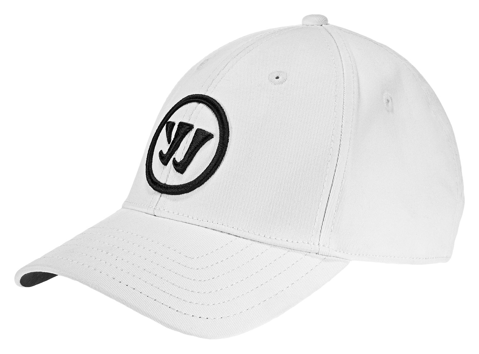 Logo Flex Cap, White with Navy