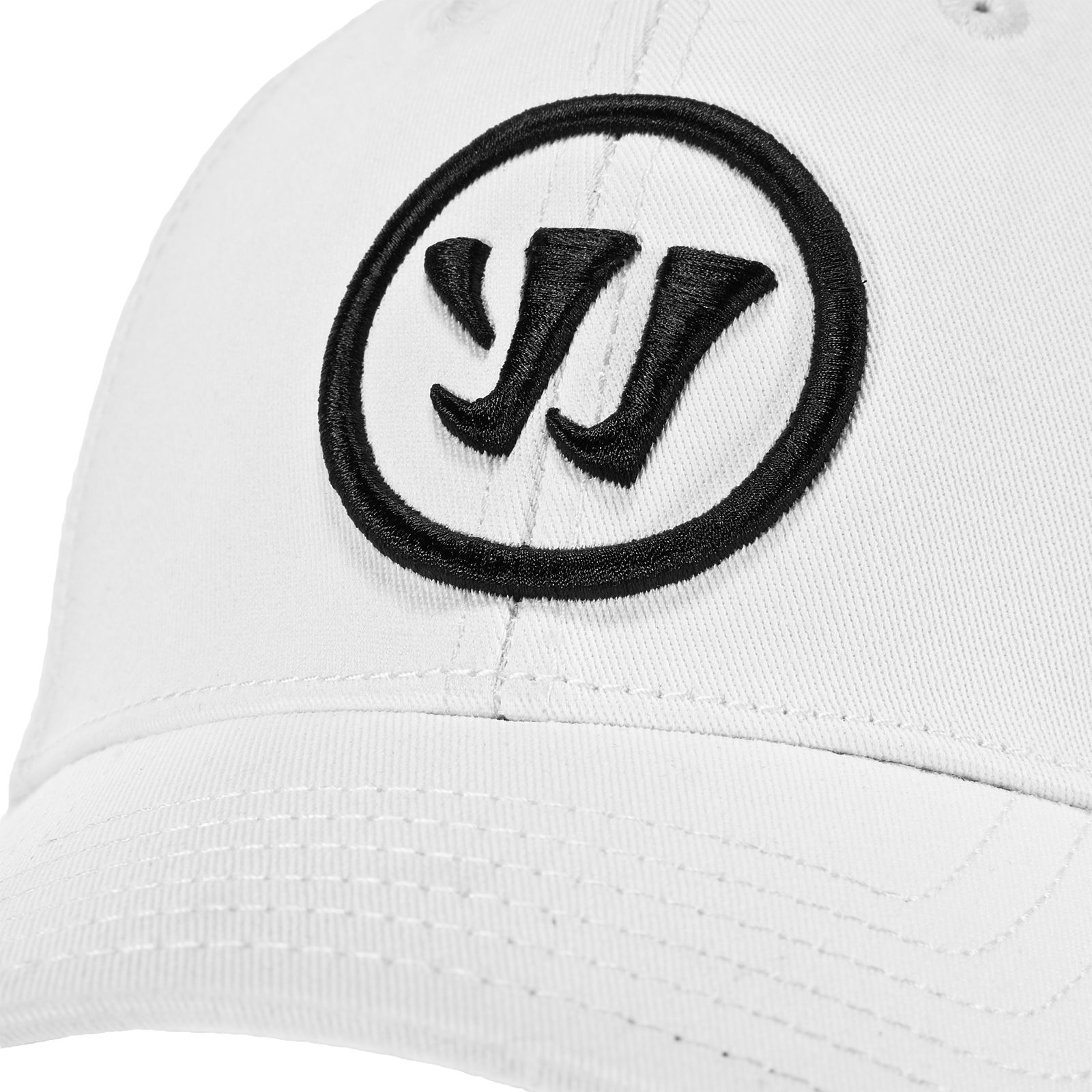 Logo Flex Cap, White with Navy