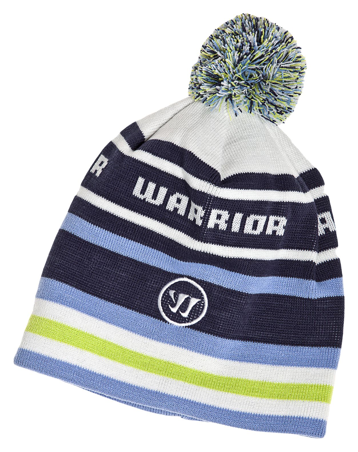 Rec Department Beanie, Blue with White &amp; Green