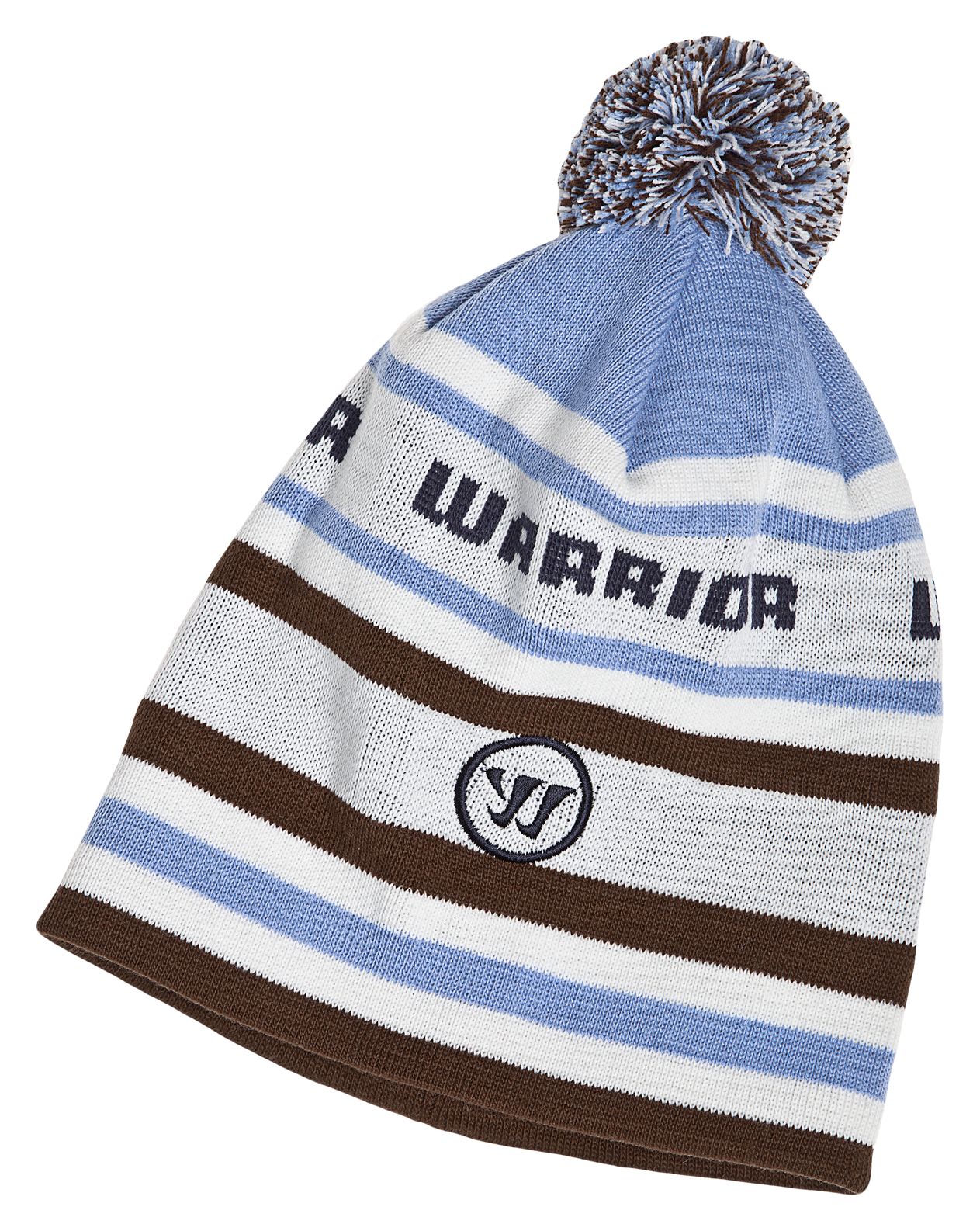 Rec Department Beanie, Grey with White &amp; Blue