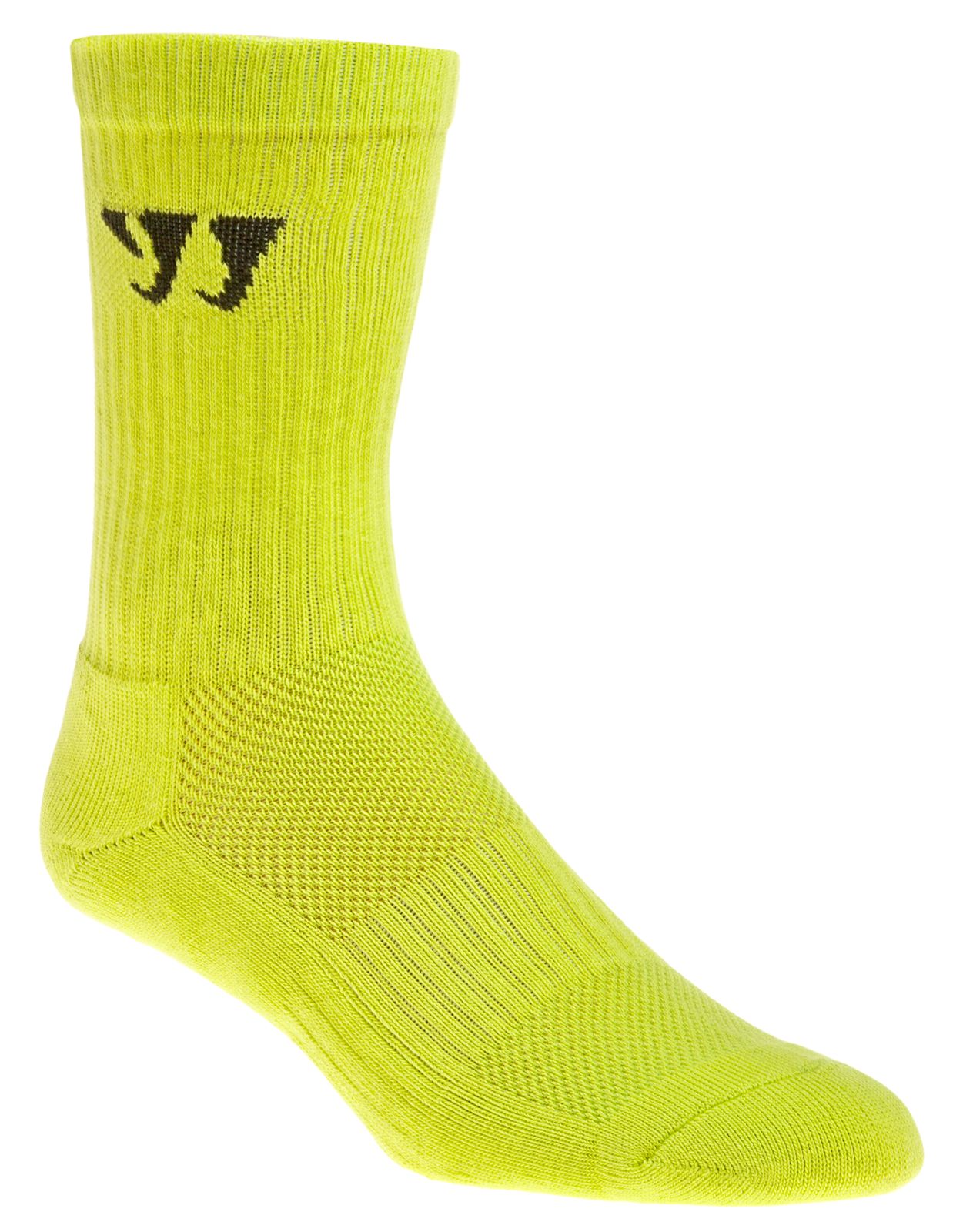 Crew Socks (Single), Neon Yellow