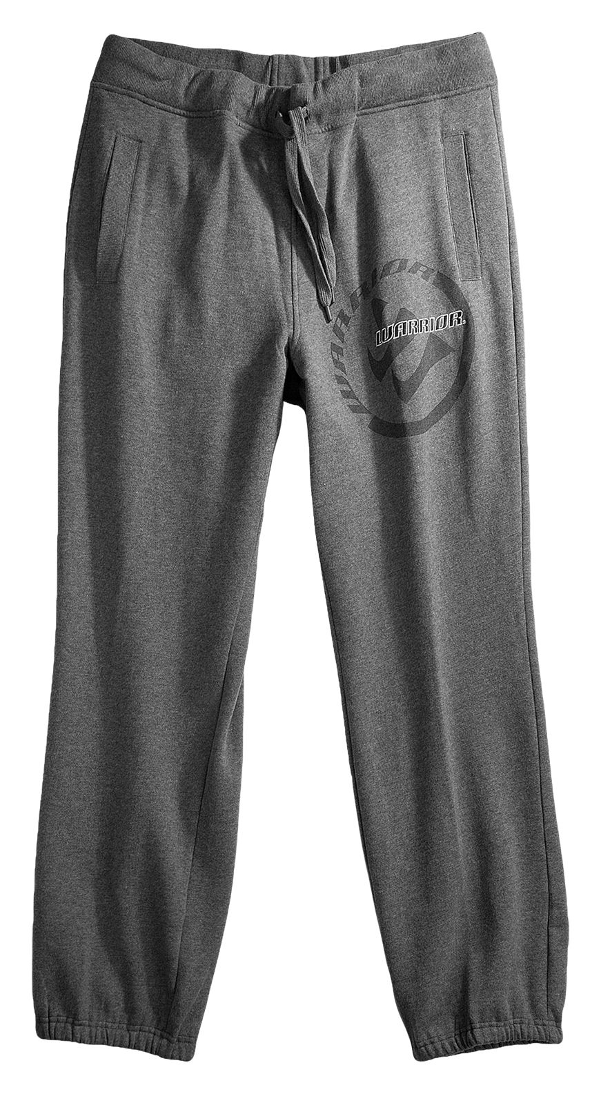 Compass Fleece Pant, Heather Grey with Red