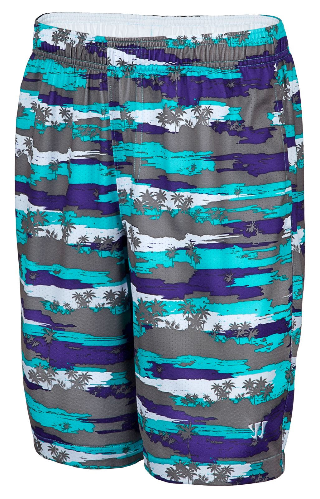 Youth Hawaiian Short, Blue Atoll