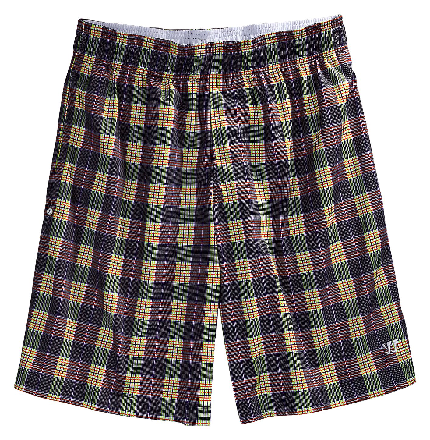 Caddishack Short, Black with Orange