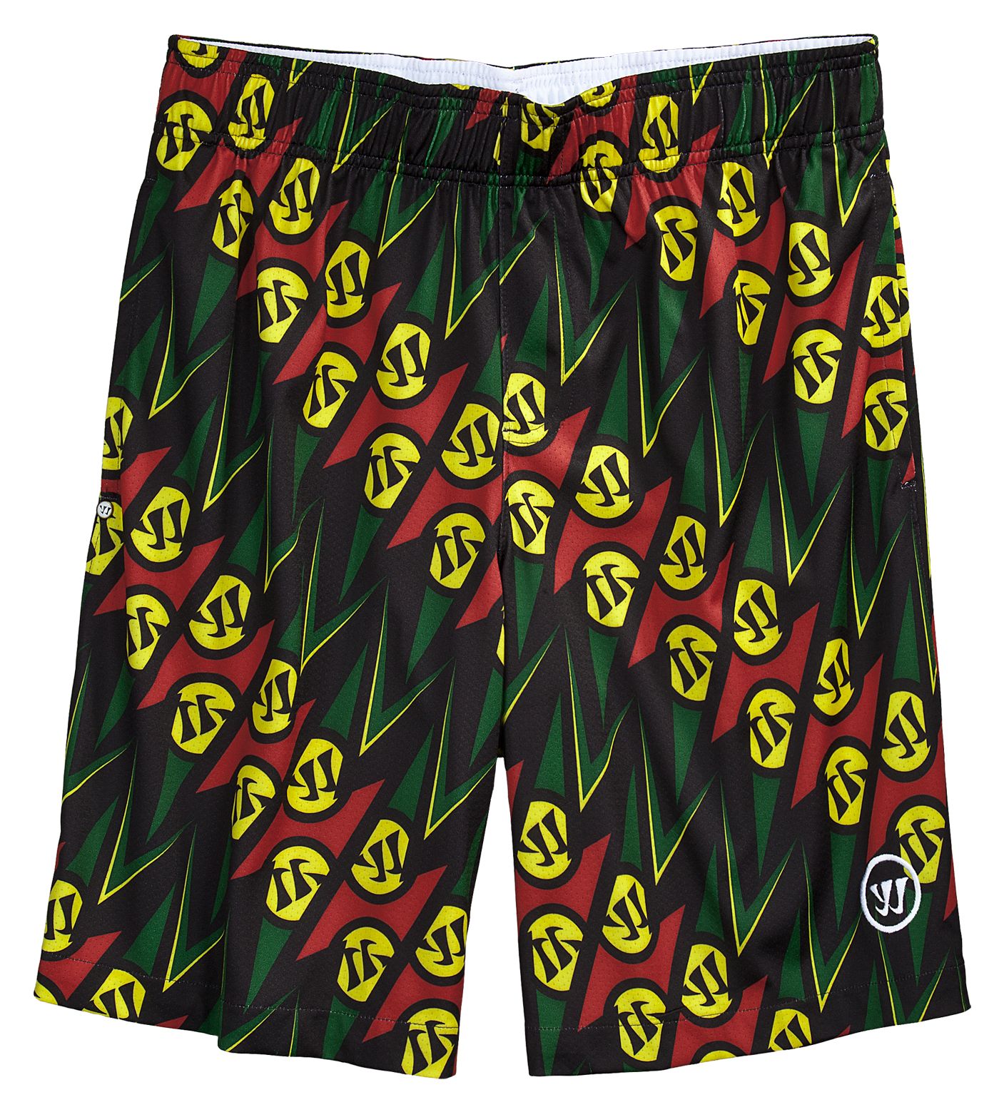 Krypto Short, Black with Yellow & Red