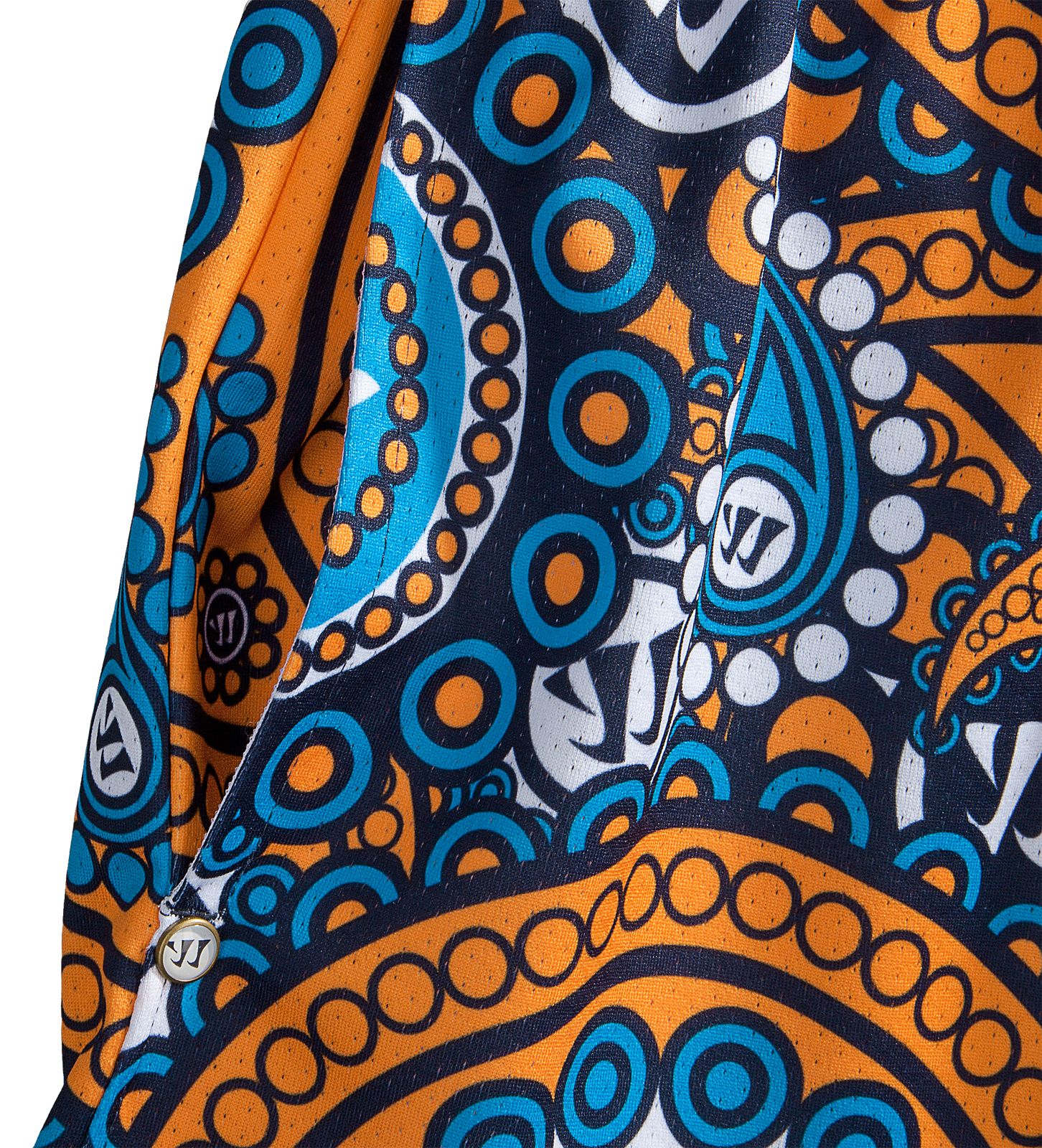 Woodstock Short, Navy with Orange