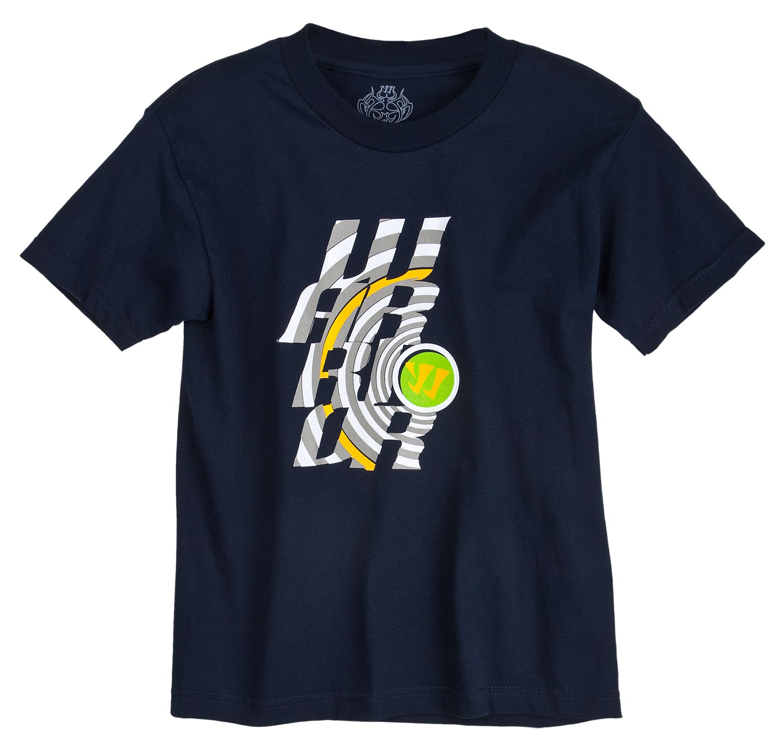 Youth Stack Short Sleeve Tee, Navy