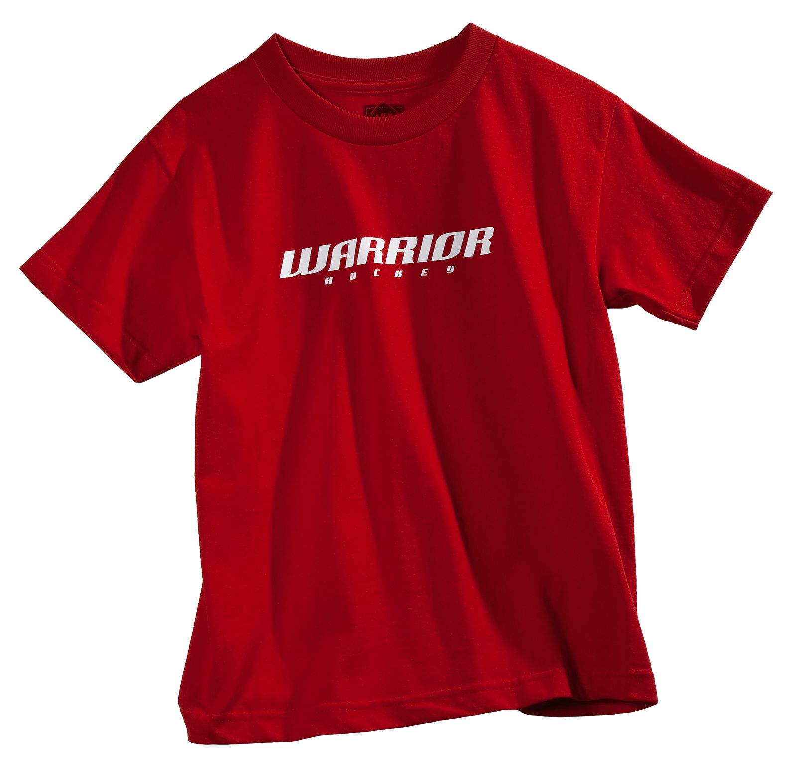 Youth Hockey Logo Tee, Formula One Red with White