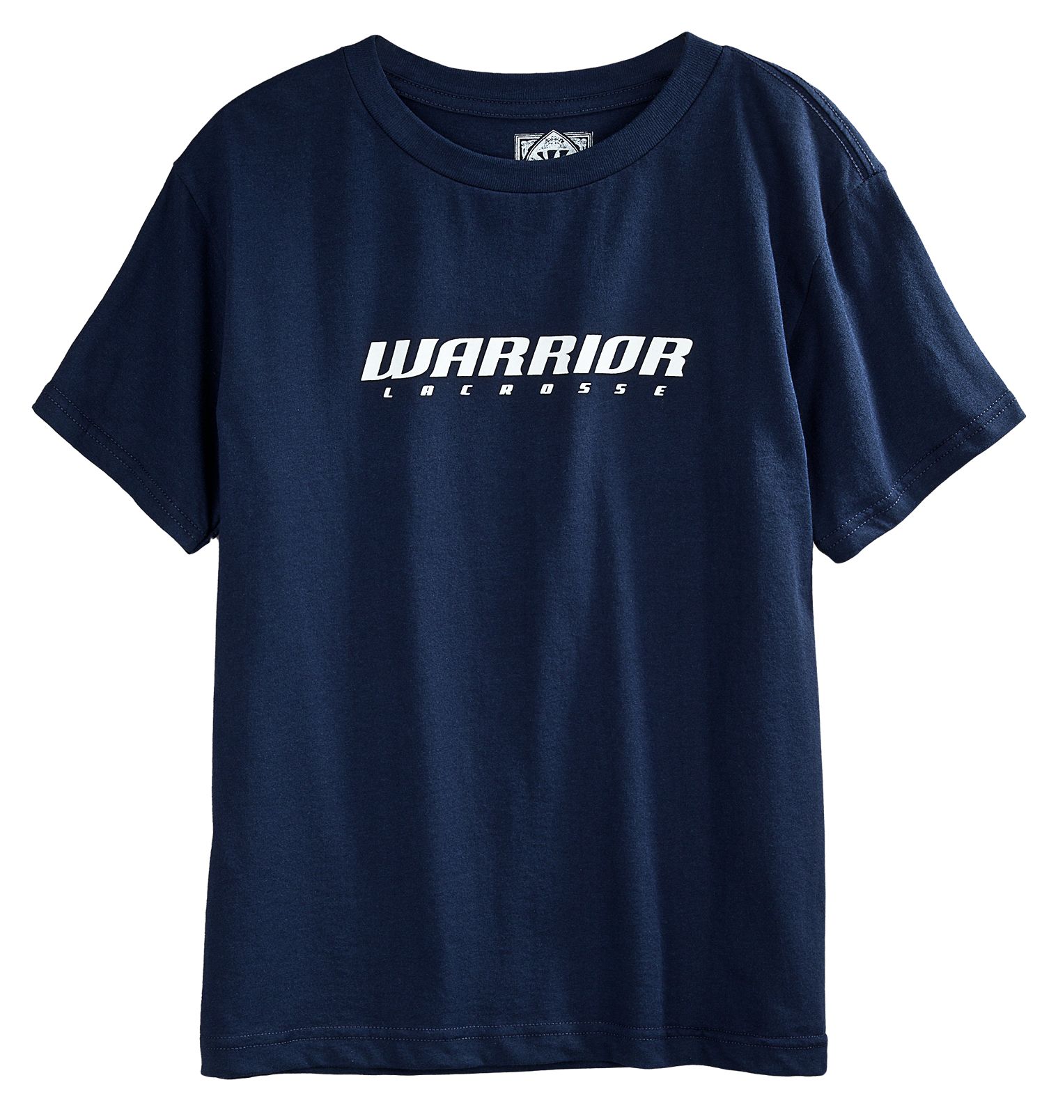 Youth Lacrosse Logo Tee, Navy
